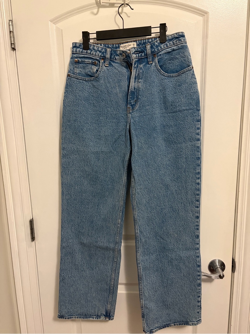 Abercrombie & Fitch Curve Love 90s Relaxed Jeans High Rise in size 8